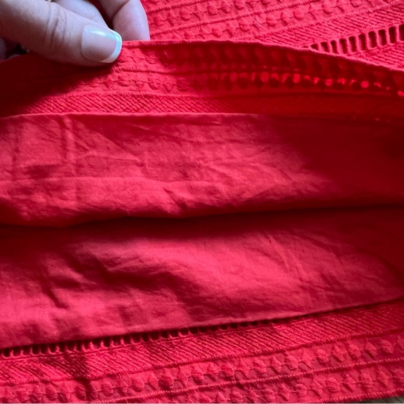 J Crew Red dress size 6 - Picture 5 of 8